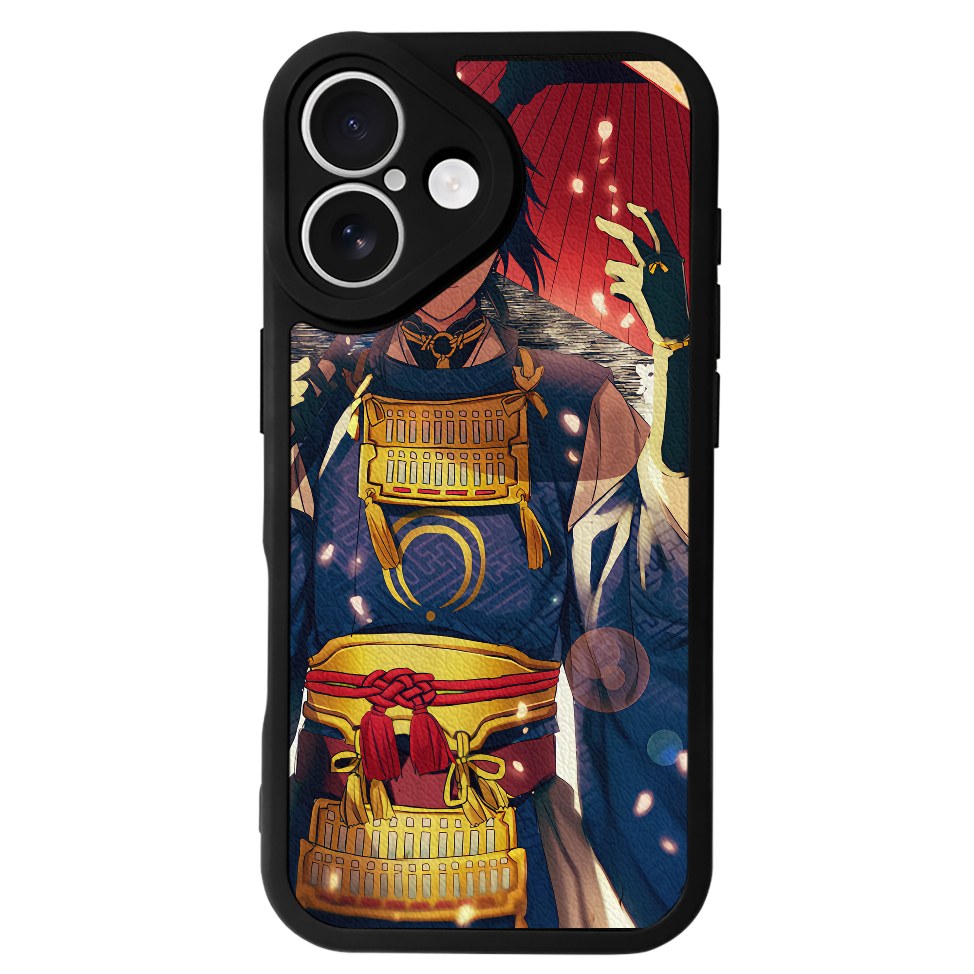 （画像用） 刀剣乱舞 Touken Ranbu 【iPhone 16シリーズ対応】シリコンスマホケース（レザー調） 材質：シリコン